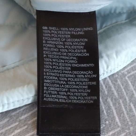 🆕The North Face Youth Thermoball ECO FZ Lightweight Jacket, S and M -Cloud Blue - Picture 6 of 8